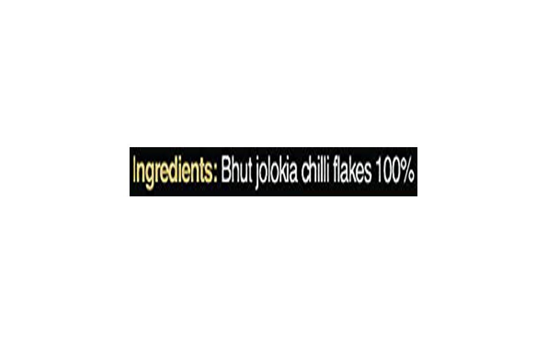 Flavaa Bhut Jolokia Ghost Chilli Flakes   Glass Jar  25 grams